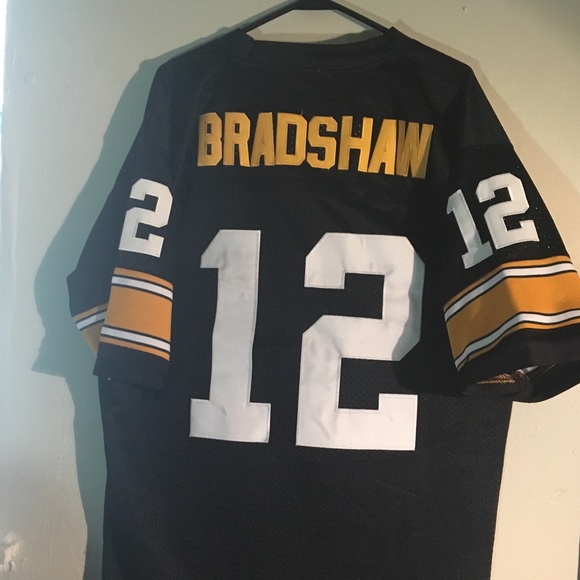 mitchell and ness terry bradshaw jersey